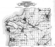 Benzie County Outline Map, Benzie County 1915 Microfilm